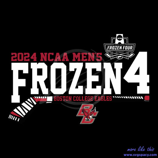 2024 NCAA Mens Frozen Four Boston College Eagles SVG