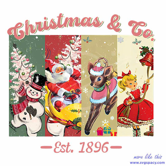 Christmas And Co Est 1896 PNG