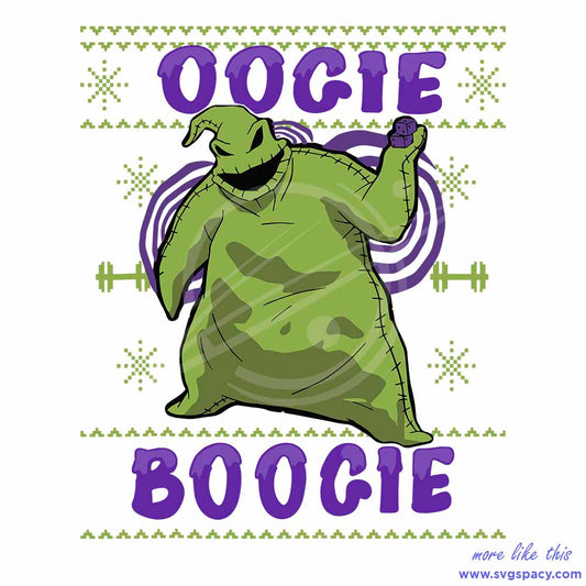 Oogie Boogie Ugly Christmas SVG
