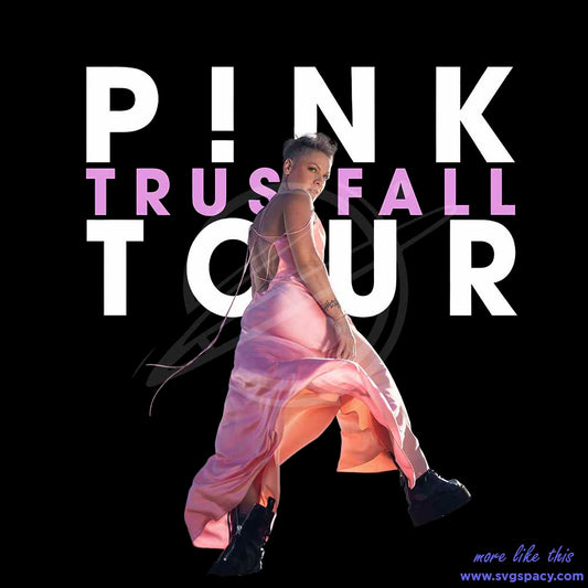 Pink Trustfall Tour 2023 Concert PNG