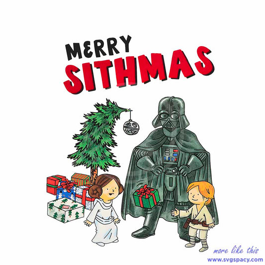Sithmas Star Wars Disney Christmas PNG